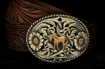 Ernie Marsh belt buckle