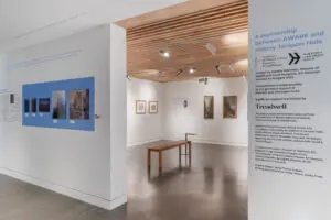 Upstairs exhibit gallery. Photo: Josten Rositas.