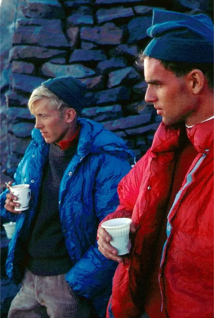 Jake Breitenbach and Barry Corbet, courtesy Exum History Project.