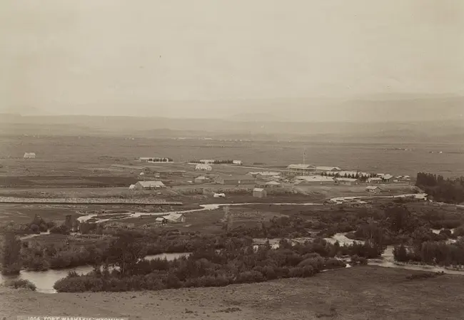Fort Washakie panorama.
