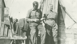 Jack and Lucy Shive at their ranch on the Buffalo Fork