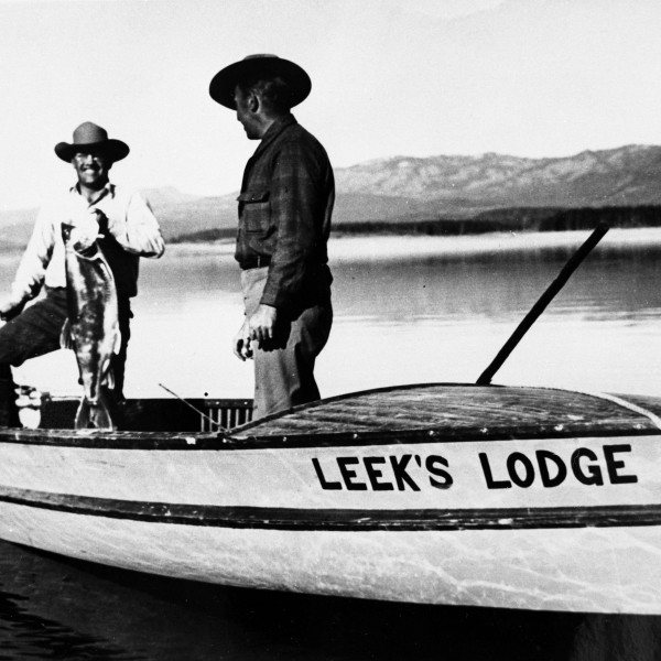 Leek's Lodge - History Jackson Hole