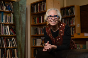 University of Montana Professor and Director of the School of Visual and Media Arts Valerie Hedquist.