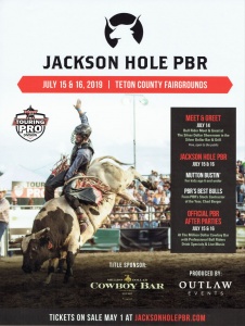 Local Bullfighter in the Jackson Hole PBR