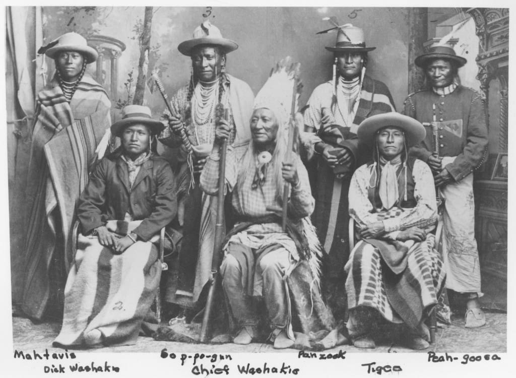 Chief Washakie and Shoshone Leaders