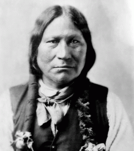 Black Coal one of the Arapaho chiefs who moved his band to the reservation