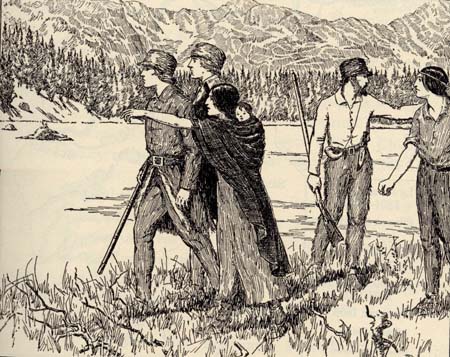 Fig 11: The Bird Woman Showing Lewis and Clark the Way