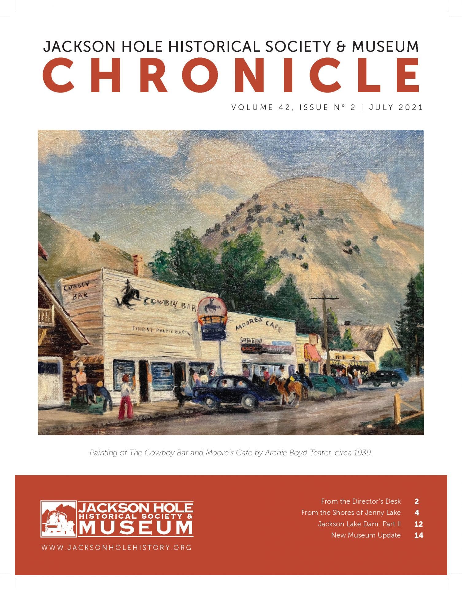 chroniclejune2021cover Jackson Hole Historical Society & Museum