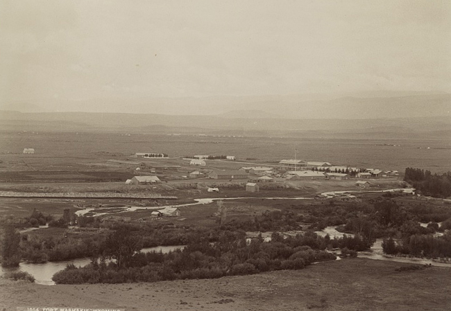 Fort Washakie panorama.