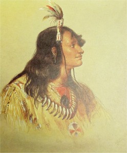 Mohwoomha/Little Chief—by the painter Alfred Jacob Miller