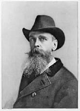 Thomas Moran, about 1890-96, by Napolean Sarony https://en.wikipedia.org/wiki/Thomas_Moran